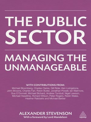cover image of The Public Sector